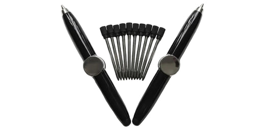 Black Fidget Spinner Pen