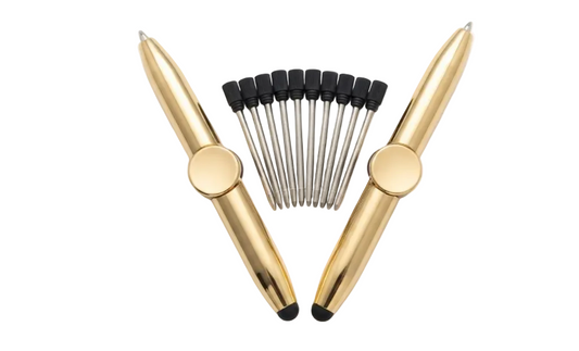 Gold Fidget Spinner Pen