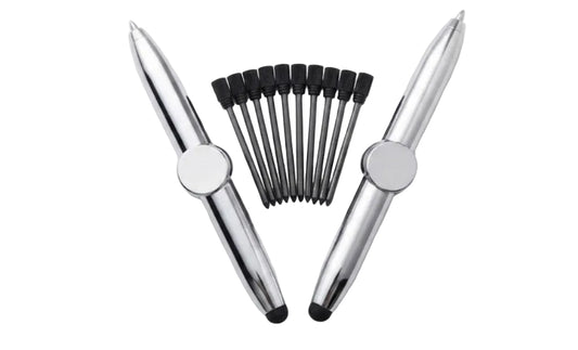 Silver Fidget Spinner Pen